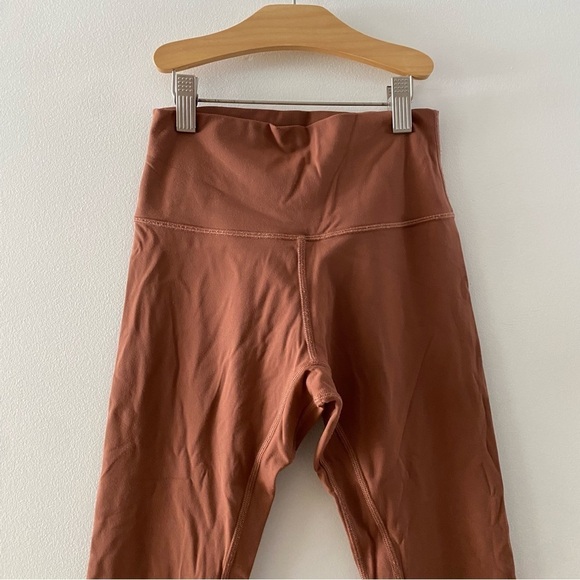 Lululemon Align Leggings Pants Dark Terra Cotta Women’s Size Small - Picture 2 of 7